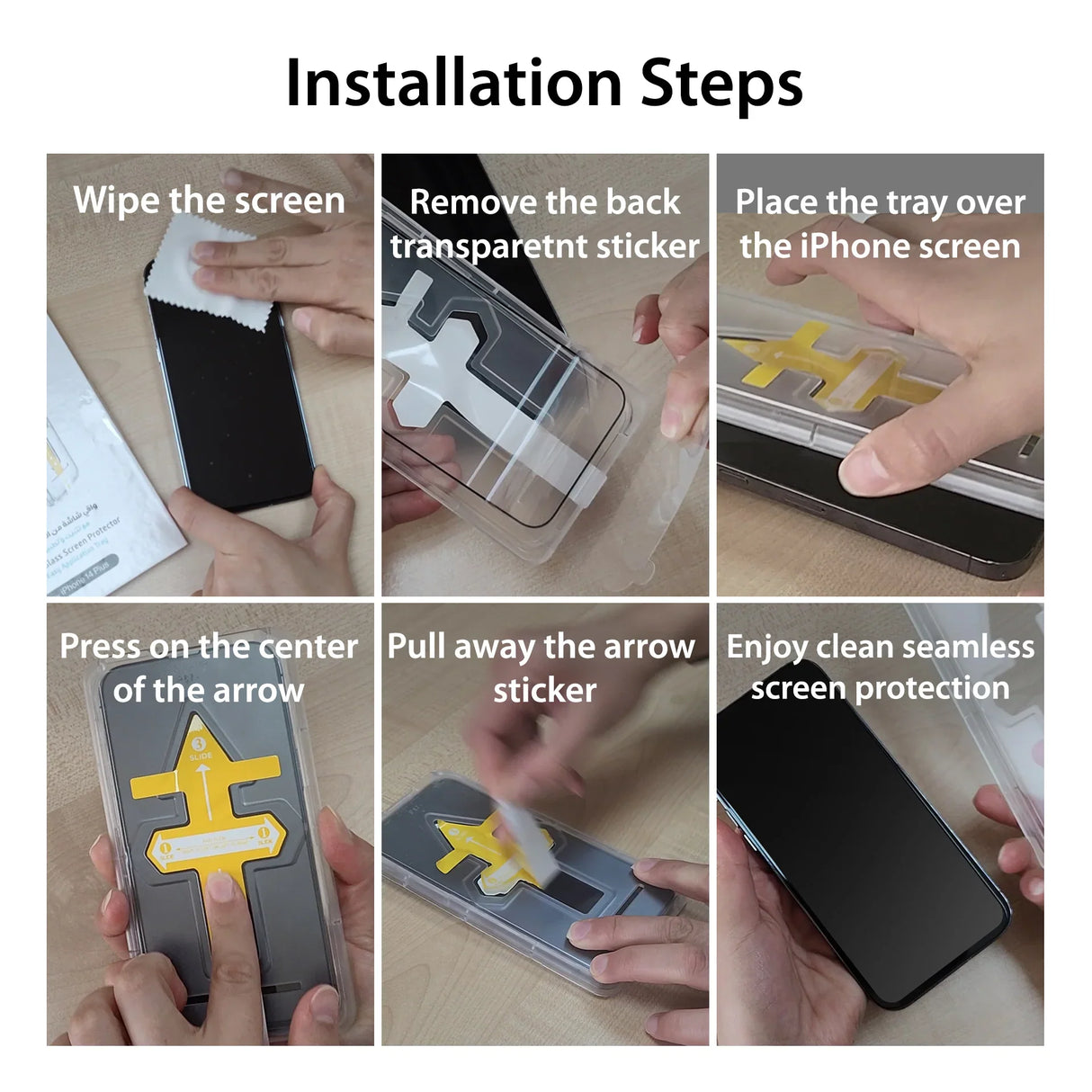 iEngage Iph 13 Pro Tempered Glass Screen Protector With Applicator
