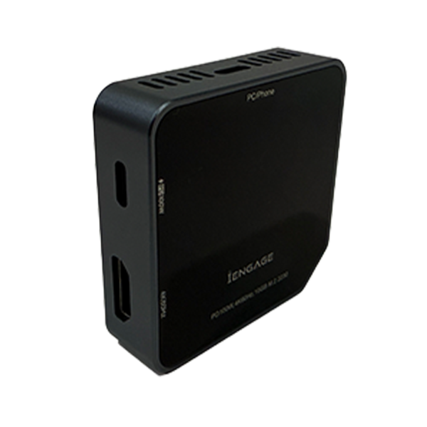 iEngage 4-In-1 Magnetic SSD Enclosure USB-C Hub(PD 100w/4k HDMI/USB3.2)