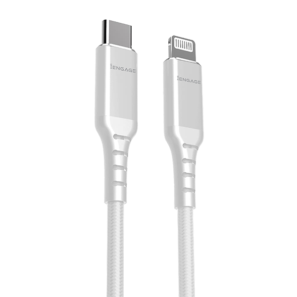 iEngage Type C To Lighting Mfi Cable 1M -White
