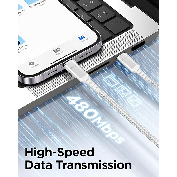 iEngage Type C To Lighting Mfi Cable 2M -White