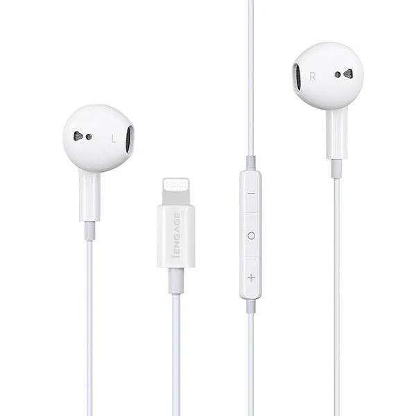 iEngage MFi Apple Lightning Wired Earphone
