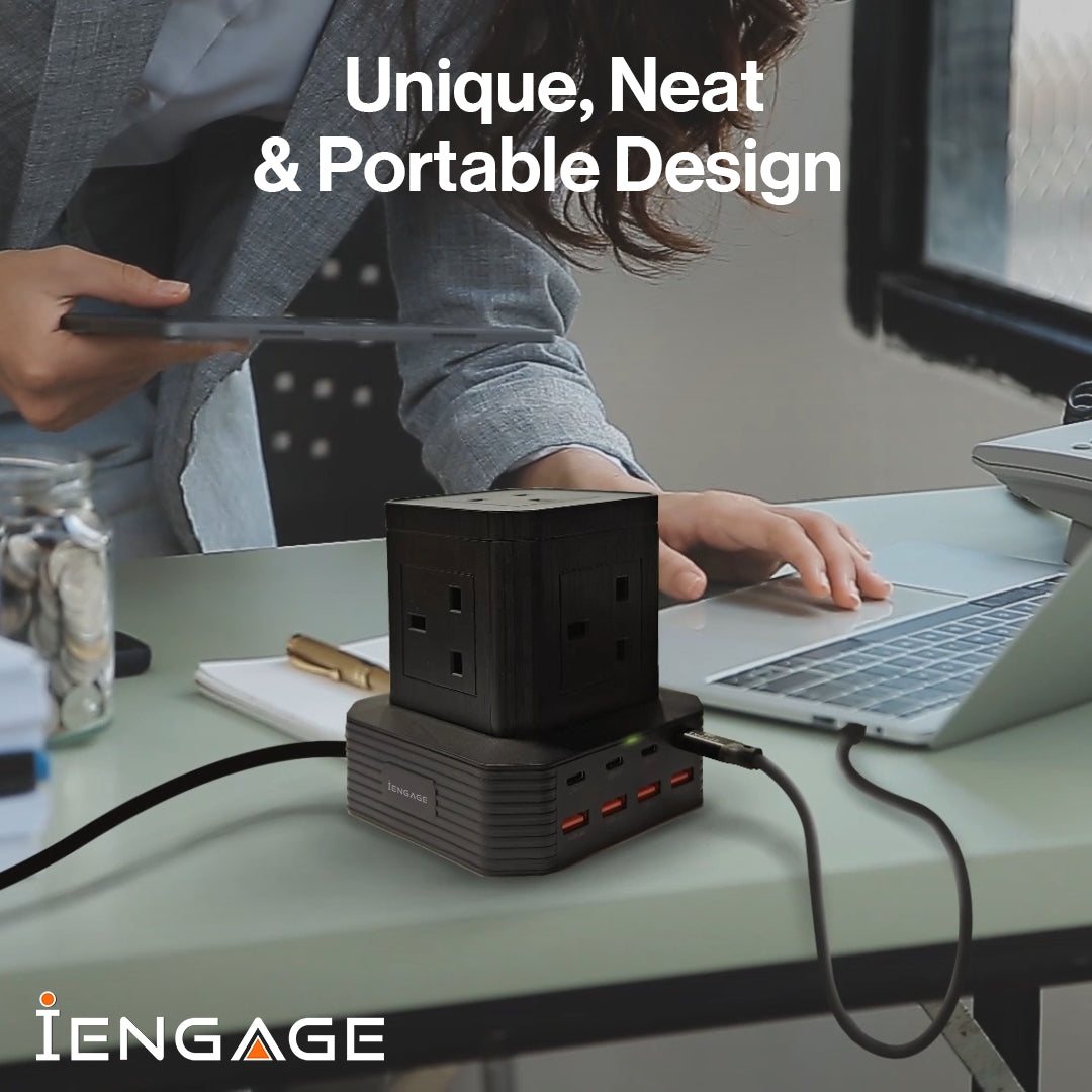 iEngage 65W Charging Station With 13 Ports