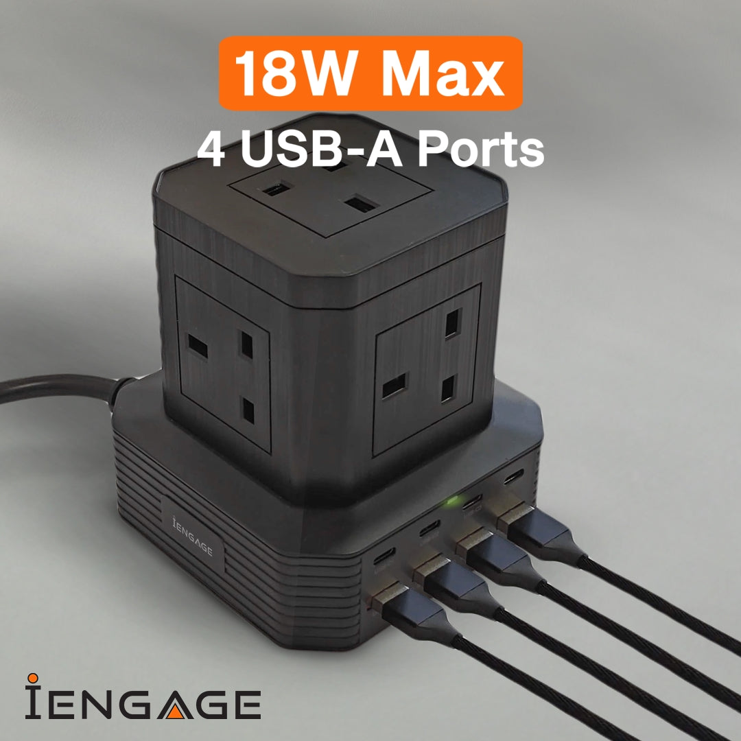 iEngage 65W Charging Station With 13 Ports