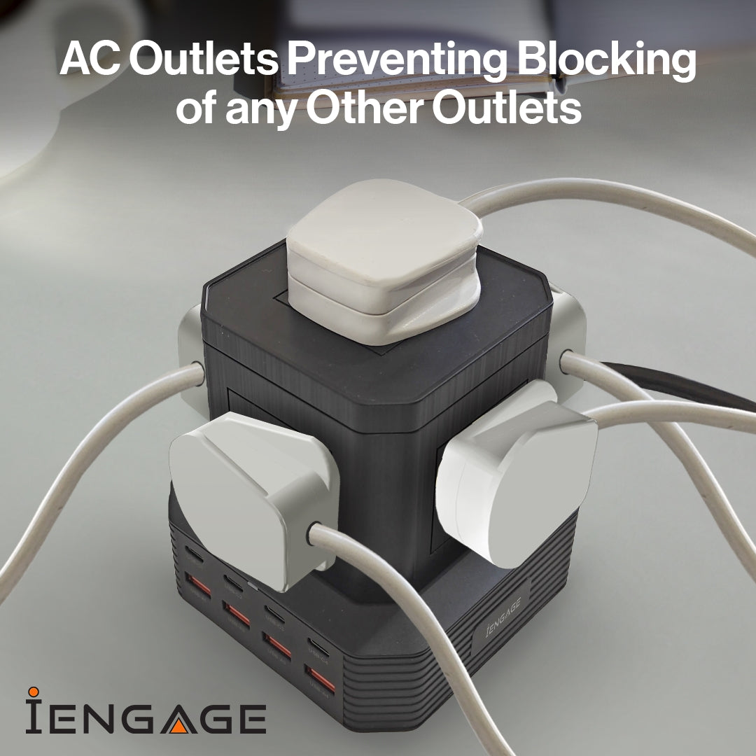 iEngage 65W Charging Station With 13 Ports