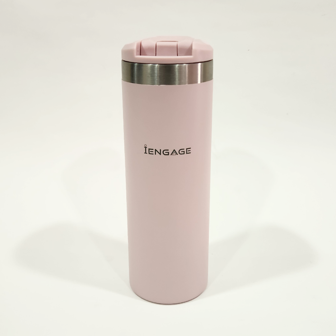 iEngage Insulated Stainless Steel Bottle Pink (16Oz)(500Ml)