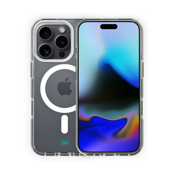 iEngage iPhone 15 Pro Hard Clear Case Magsafe