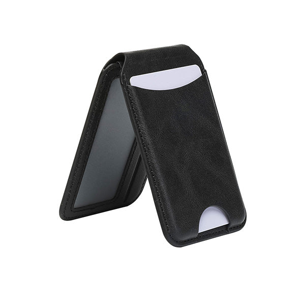 iEngage Magsafe Fold Wallet (Multiple Card Holder/Stand Feature) (Black)