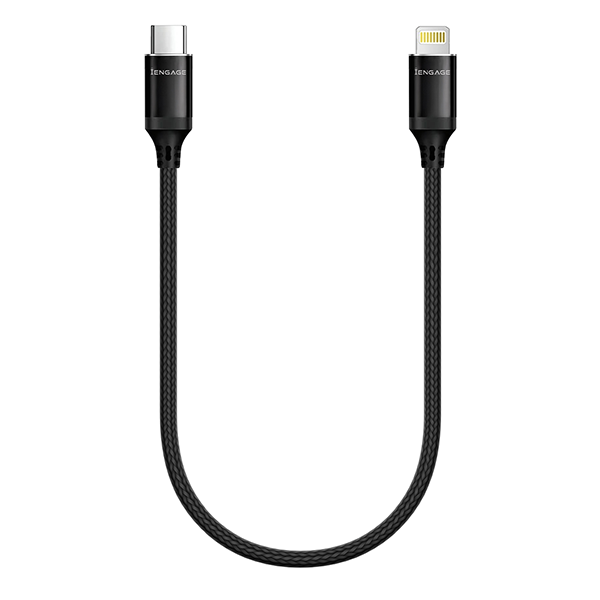 iEngage USB-C to Lightning Cable 30m (Black)