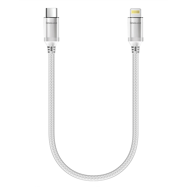 iEngage USB-C to Lightning Cable 30cm White