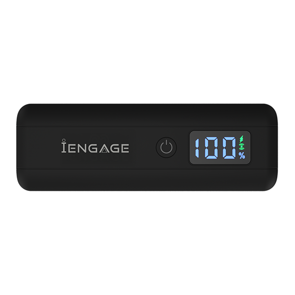 iEngage 10000mAh Powerbank Compact 15W Wireless Charging 45W Fast Charging With LED Display