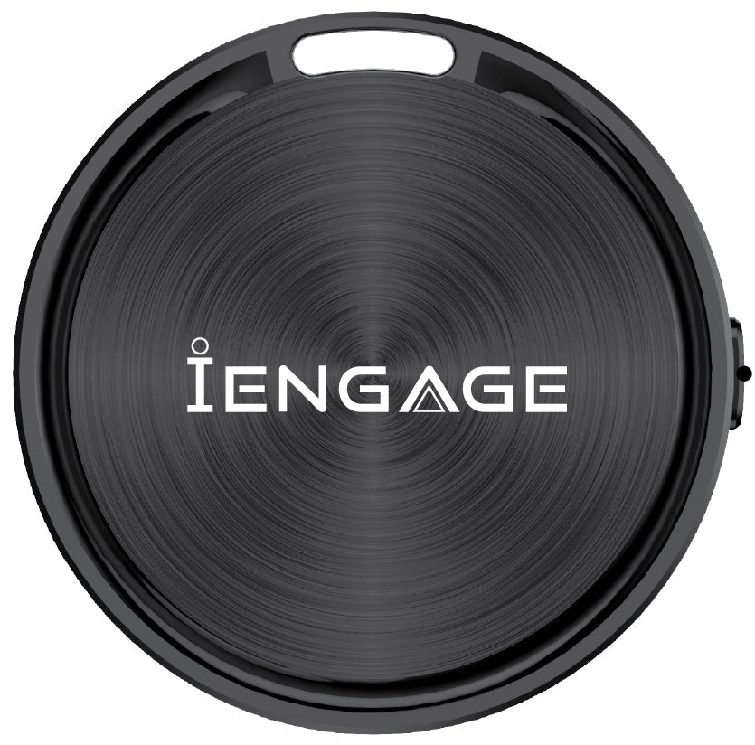 iEngage F8 Dual System Bluetooth Tracker ( Apple / Google Compatible)(Black)