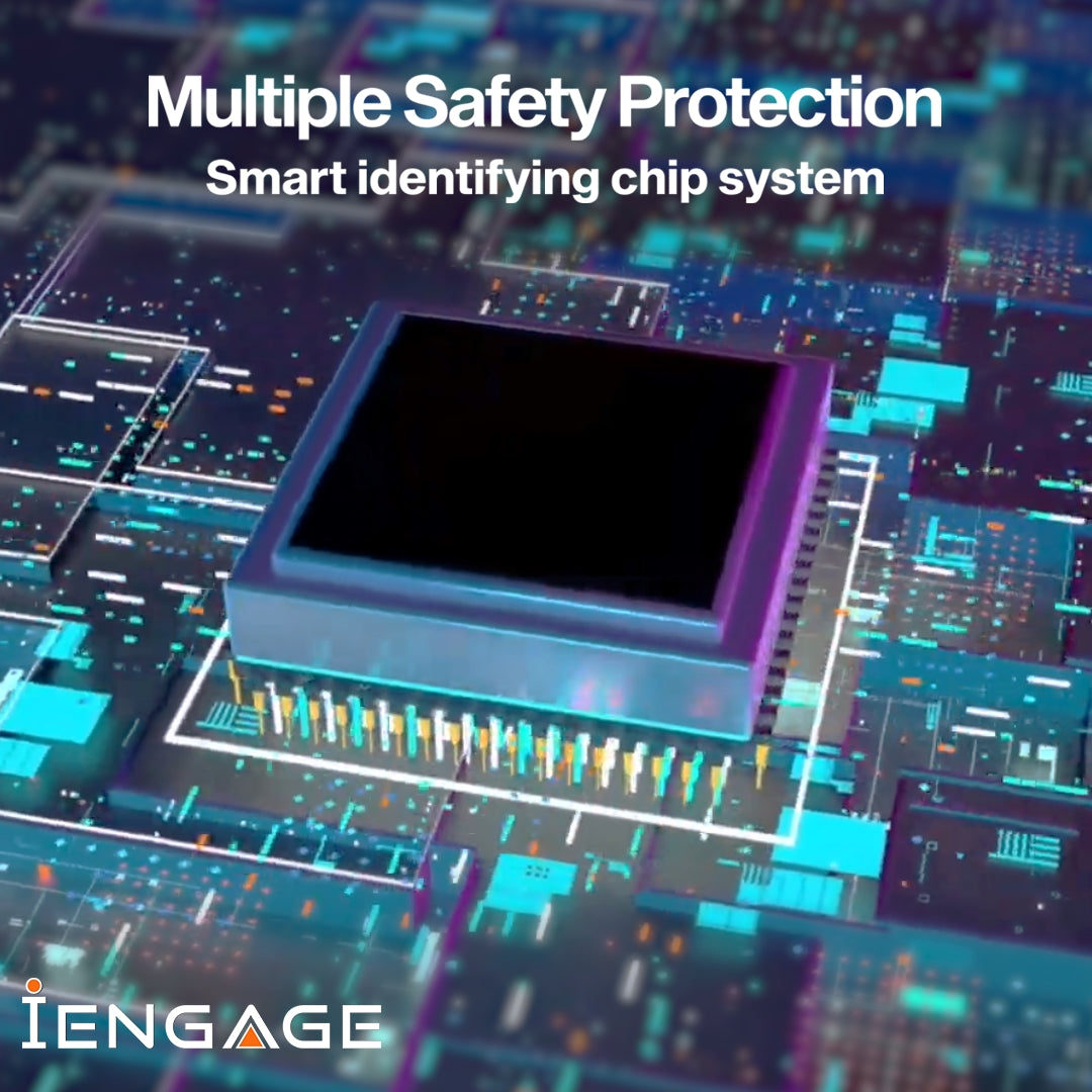 iEngage 20000 mAh Portable Fast Charging Power bank with Led Display- Pd100W