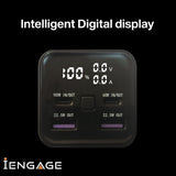 iEngage 20000 mAh Portable Fast Charging Power bank with Led Display- Pd100W