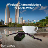 iEngage Portable Dual Port Lightning/Usb-C & Watch Charging Powerbank(5000Mah)-Black