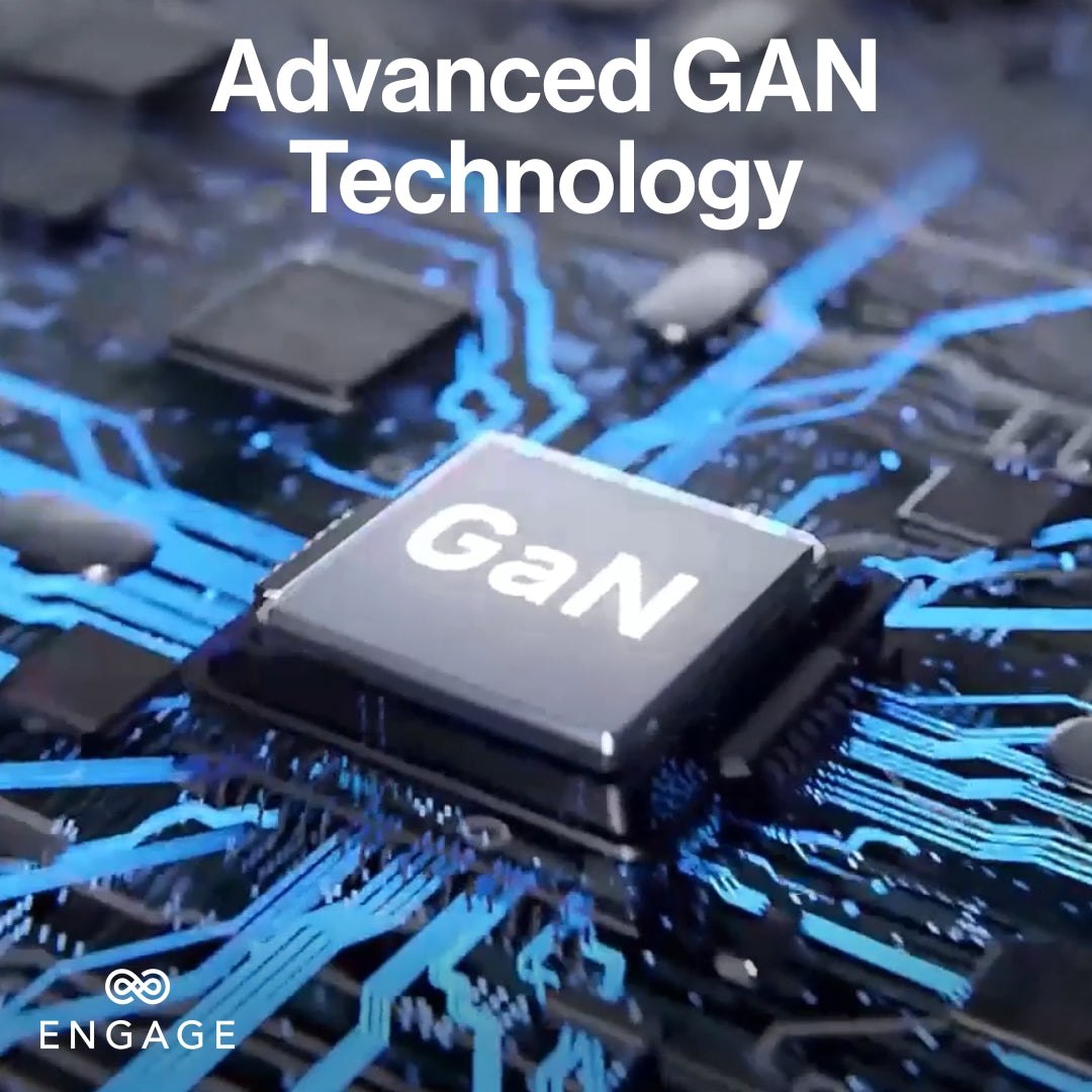 Engage Powerbank 25000mAh - Dual Wireless Charging 3 USB-C 1 USB-A