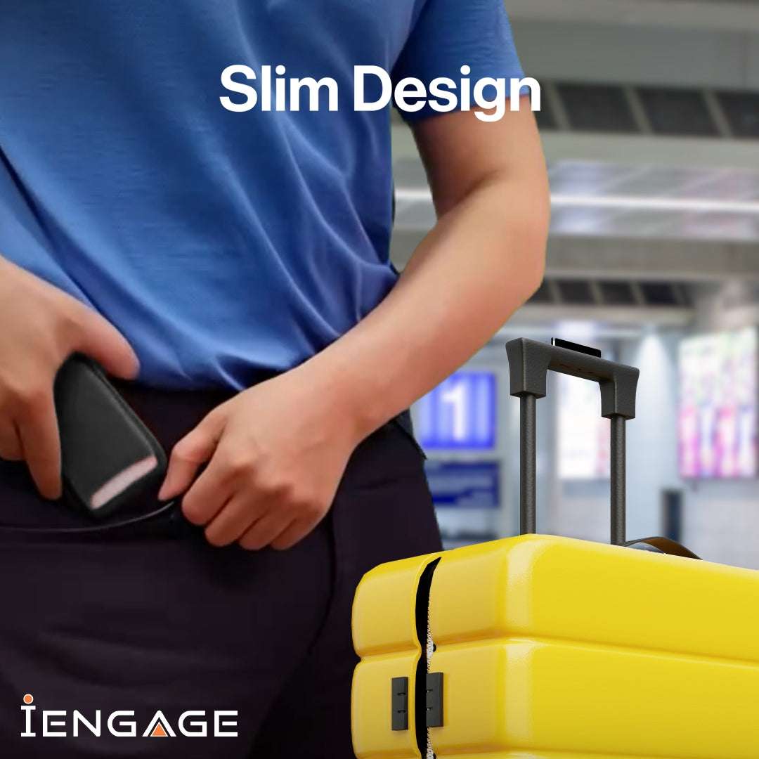 iEngage Magsafe Fold Wallet (Multiple Card Holder/Stand Feature) (Black)