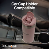 iEngage Insulated Stainless Steel Bottle Pink (16Oz)(500Ml)