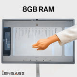 iEngage 32 4K Android 14 Rotating Touch Screen W/ Built-In Camera(Wifi) (8/128)