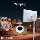 iEngage 32 4K Android 14 Rotating Touch Screen W/ Built-In Camera(Wifi) (8/128)