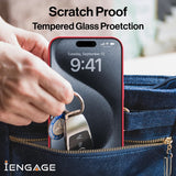 iEngage iPhone 17 Pro Tempered Glass Screen Protector with Applicator