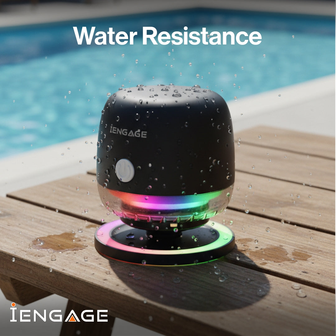 iEngage Magnetic Mini Wireless Speaker With RGB Light