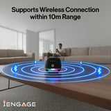 iEngage Magnetic Mini Wireless Speaker With RGB Light