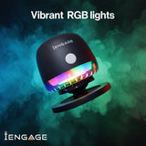iEngage Magnetic Mini Wireless Speaker With Rgb Light