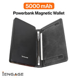 iEngage 5000mAh Powerbank Wallet With Magsafe (Black)