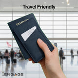 iEngage 5000 mAh  Magnetic Powerbank Wallet (Blue)