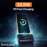 iEngage 10000mAh Powerbank Compact 22.5W USB-C Fast Charging