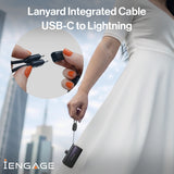 iEngage 10000mAh Powerbank Compact 22.5W USB-C Fast Charging