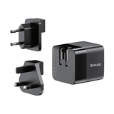 iEngage Dual Port C+A 65W Gan Power Adapter W/Usb-C Cable