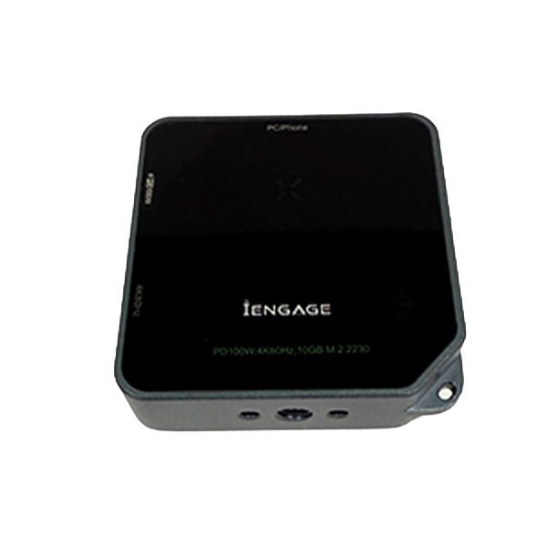 iEngage 4-In-1 Magnetic SSD Enclosure USB-C Hub(PD 100w/4k HDMI/USB3.2)