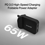 iEngage Foldable Dual Usb-C 65W Power Adapter (Tr-344)