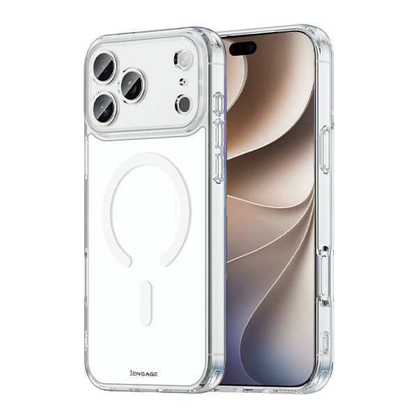 iEngage Iphone 18 Pro Hard Clear Case Magsafe