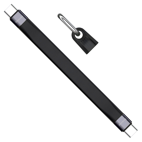 iEngage Pd 240W USB-C To USB-C Cable (40Gbps/8K) USB 4.0 (Black)