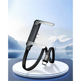 iEngage T-Angled 240W 2-In-1 USB-C Cable With Phone Stand Bracket ( 1.5 meter )