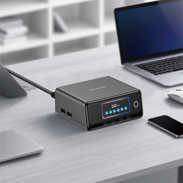 iEngage 6-IN-1 GaN Pro Ultra Fast Charging Hub