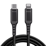 iEngage USB-C to Lightning Cable 2m (MFi Certified)(Black)