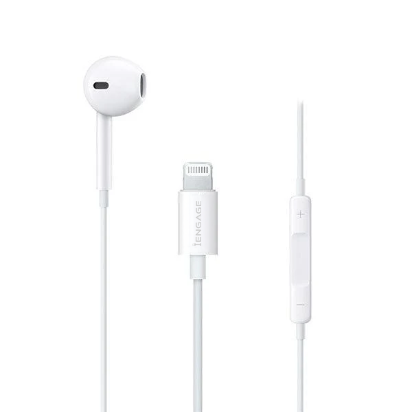 iEngage MFi Apple Lightning Wired Earphone 