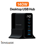 iEngage 140W 5-Ports GaN Charging Hub