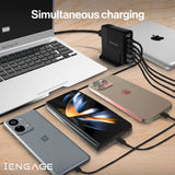 iEngage 140W 5-Ports GaN Charging Hub