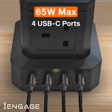 iEngage 65W Charging Station With 13 Ports