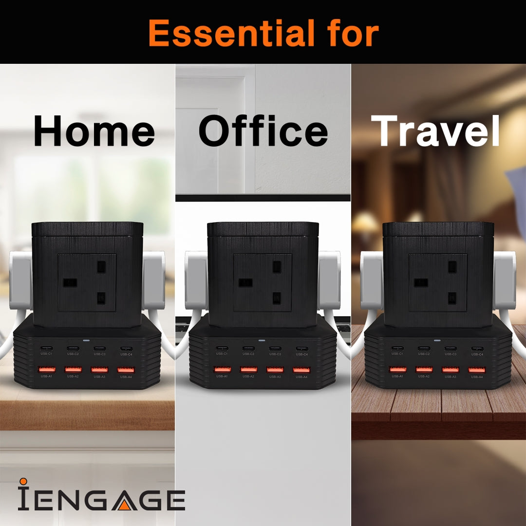 iEngage 65W Charging Station With 13 Ports