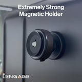 iEngage 360° Rotational & Adjustable Alloy Ring Magnetic Vacuum Suction Holder