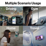 iEngage 360° Rotational & Adjustable Alloy Ring Magnetic Vacuum Suction Holder