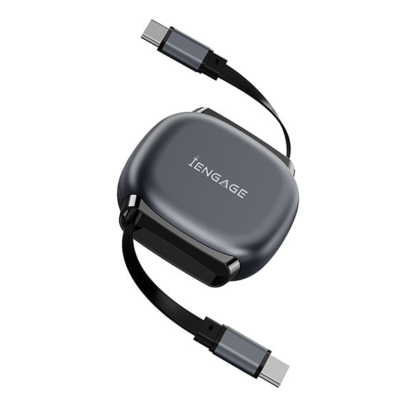iEngage Retractable Fast Charging Cable Pd 100W