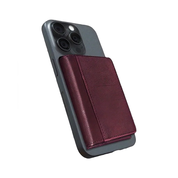 iEngage Tri-Fold Magsafe Wallet (Purple)