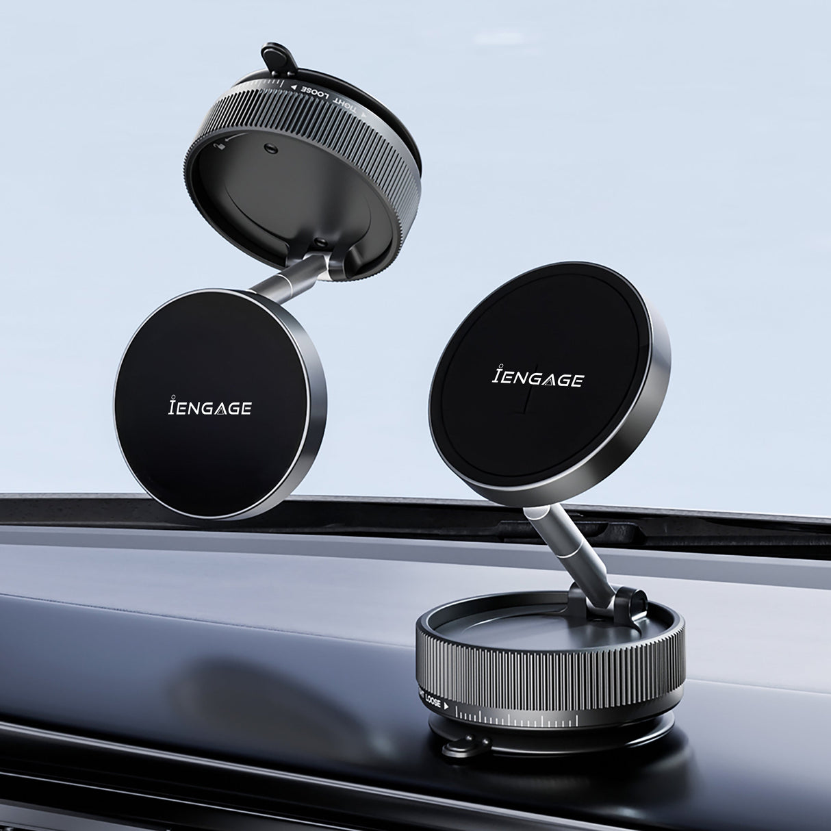 iEngage Vacuum Magnetic Phone Holder
