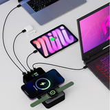 Engage Powerbank 25000mAh - Dual Wireless Charging 3 USB-C 1 USB-A